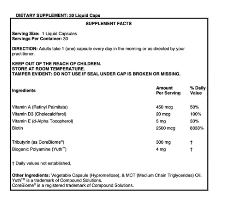 Skinmoderne Inside & Out i/o Beauti Gut Health & Skin Care Supplement